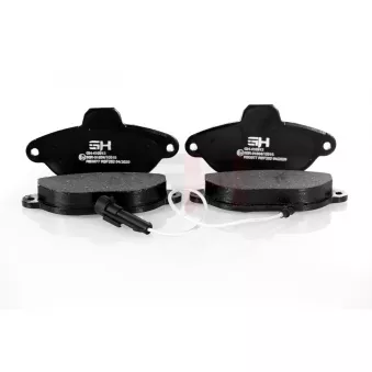 Jeu de 4 plaquettes de frein avant GH OEM 0000071754214