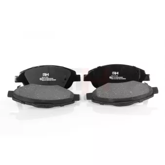 Jeu de 4 plaquettes de frein avant GH OEM 45022SWWG02