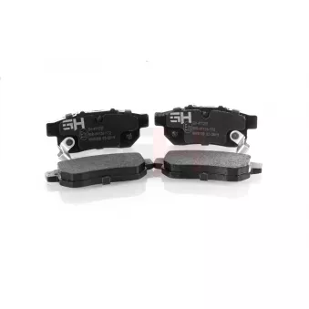 Jeu de 4 plaquettes de frein arrière GH OEM 43022SR3G01