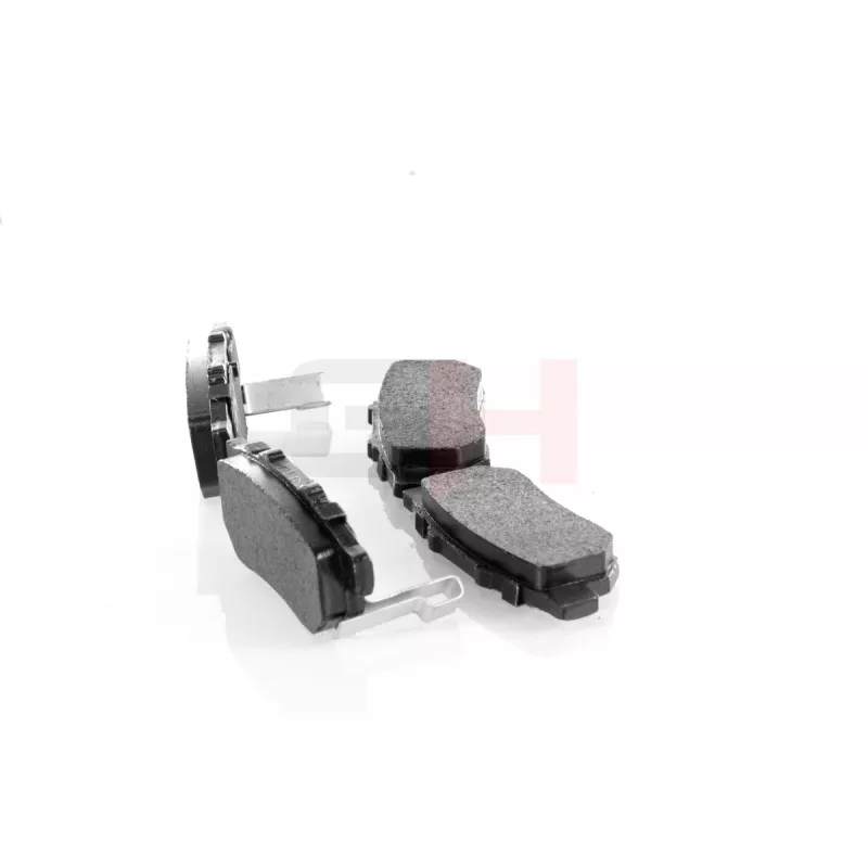Jeu de 4 plaquettes de frein arrière GH GH-411231 - Visuel 1