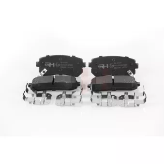Jeu de 4 plaquettes de frein arrière GH OEM 58302D7A00