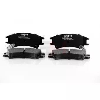 Jeu de 4 plaquettes de frein avant GH OEM 5810102A00