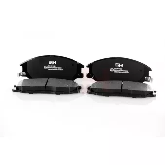 Jeu de 4 plaquettes de frein avant GH OEM 48130090a2