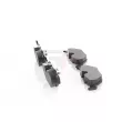 GH GH-411507 - Jeu de 4 plaquettes de frein arrière