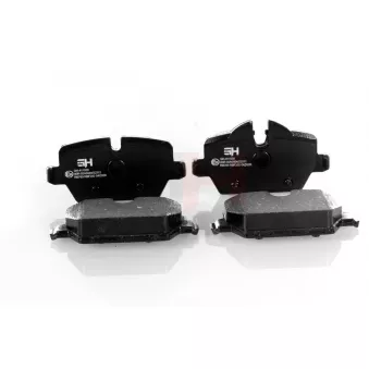 Jeu de 4 plaquettes de frein arrière GH OEM 34212288889