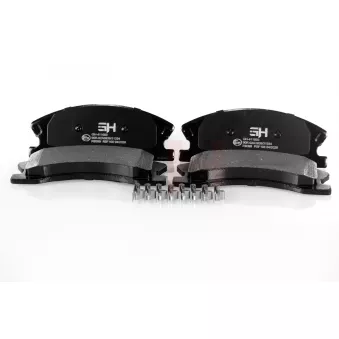 Jeu de 4 plaquettes de frein avant GH OEM 5093260AC