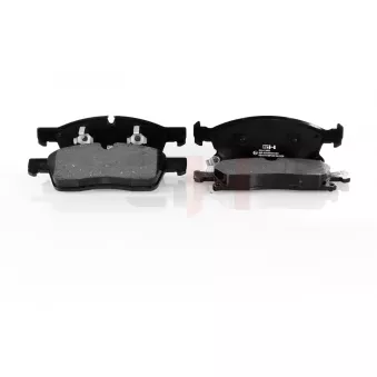 Jeu de 4 plaquettes de frein avant GH OEM A0064203820