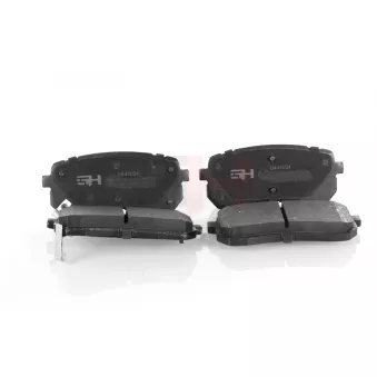 Jeu de 4 plaquettes de frein arrière GH OEM S58302C5A70
