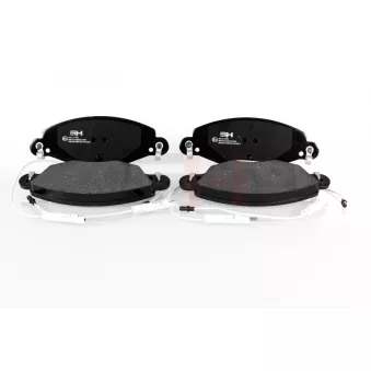 Jeu de 4 plaquettes de frein avant GH OEM 425249