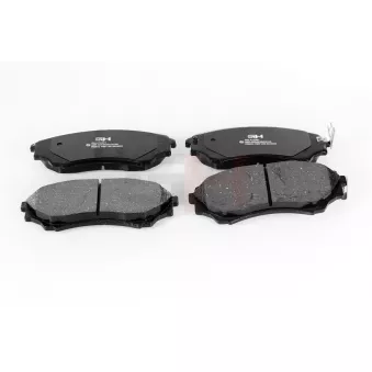 Jeu de 4 plaquettes de frein avant GH OEM 3M352001AA