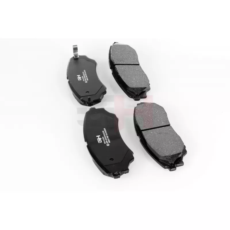 Jeu de 4 plaquettes de frein avant GH GH-412201 - Visuel 1