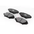 GH GH-412223 - Jeu de 4 plaquettes de frein avant