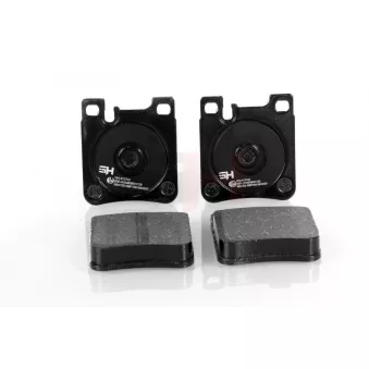 Jeu de 4 plaquettes de frein arrière GH OEM A004420922041