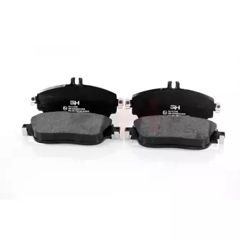 Jeu de 4 plaquettes de frein avant GH OEM 0064208520