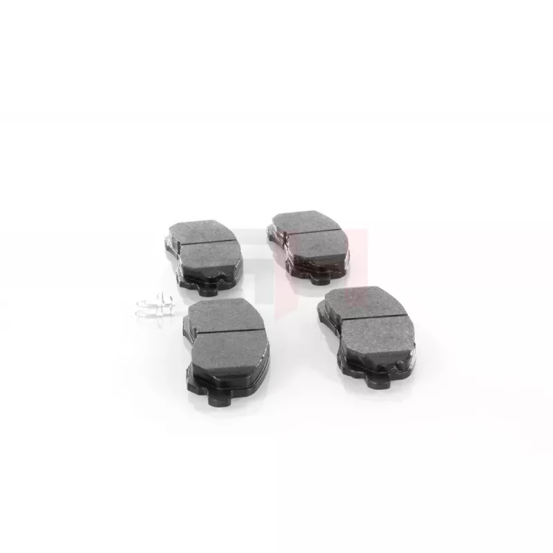 Jeu de 4 plaquettes de frein avant GH GH-412501 - Visuel 1