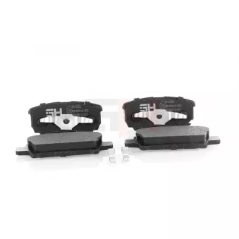 Jeu de 4 plaquettes de frein arrière GH OEM MR955068
