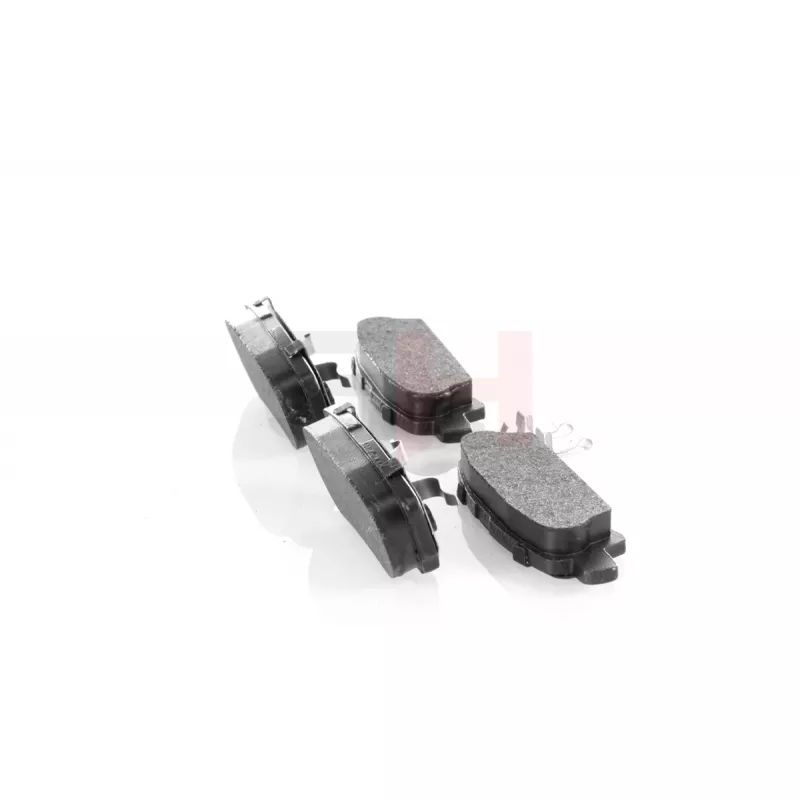 Jeu de 4 plaquettes de frein arrière GH GH-412506 - Visuel 1