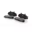 GH GH-412521 - Jeu de 4 plaquettes de frein avant