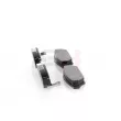 GH GH-412523 - Jeu de 4 plaquettes de frein arrière