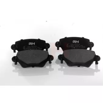 Jeu de 4 plaquettes de frein arrière GH OEM 1S712M008BB