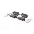 GH GH-412572 - Jeu de 4 plaquettes de frein arrière