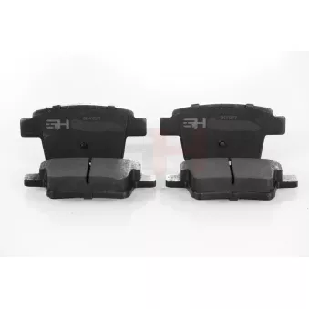 Jeu de 4 plaquettes de frein arrière GH OEM C2S48024