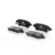 GH GH-412643 - Jeu de 4 plaquettes de frein arrière