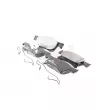 GH GH-412722 - Jeu de 4 plaquettes de frein avant