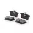 GH GH-412802 - Jeu de 4 plaquettes de frein arrière