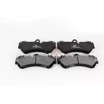 Jeu de 4 plaquettes de frein avant GH OEM 95535193901