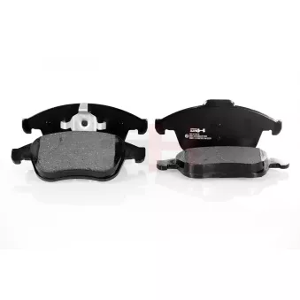 Jeu de 4 plaquettes de frein avant GH OEM 410607585R
