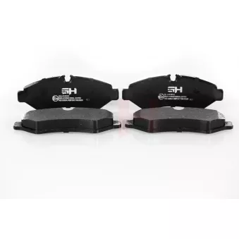 Jeu de 4 plaquettes de frein arrière GH OEM A9104203600