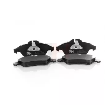 Jeu de 4 plaquettes de frein avant GH OEM 0084204220