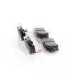 GH GH-413411 - Jeu de 4 plaquettes de frein arrière