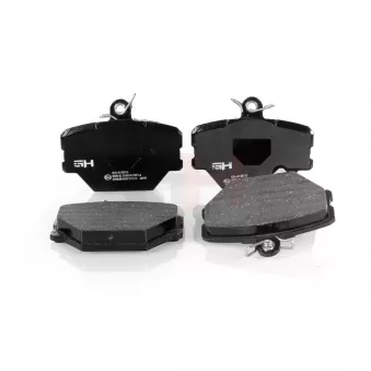 Jeu de 4 plaquettes de frein avant GH OEM 4514210110