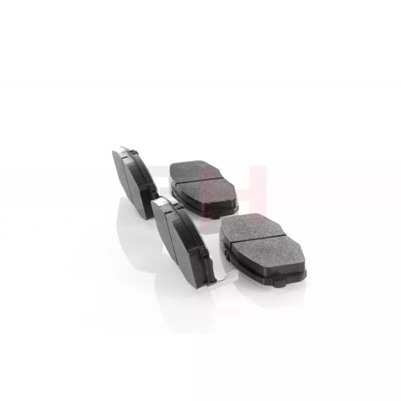 Jeu de 4 plaquettes de frein avant GH GH-413520 - Visuel 1