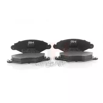 Jeu de 4 plaquettes de frein avant GH OEM 425319