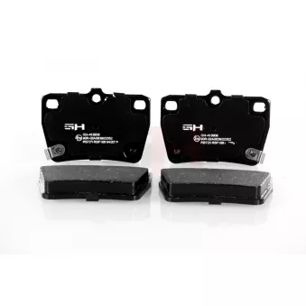 Jeu de 4 plaquettes de frein arrière GH OEM 0446642040
