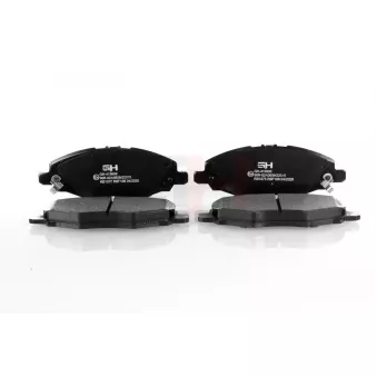 Jeu de 4 plaquettes de frein avant GH OEM 044650K130