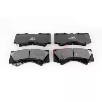 Jeu de 4 plaquettes de frein avant GH OEM 0446560330