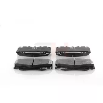 Jeu de 4 plaquettes de frein avant GH OEM 0446535260