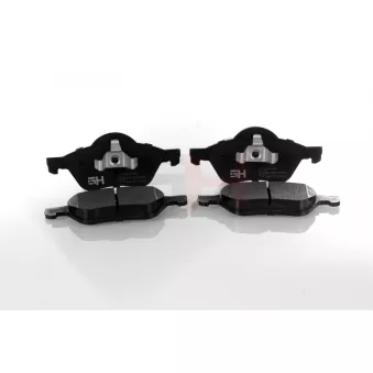 Jeu de 4 plaquettes de frein avant GH OEM 410601237R