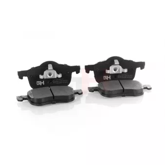 Jeu de 4 plaquettes de frein avant GH OEM 274335