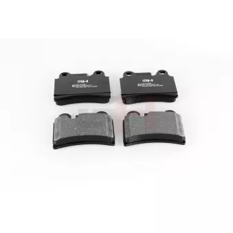 Jeu de 4 plaquettes de frein arrière GH OEM 7L6698451B