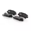 GH GH-414560 - Jeu de 4 plaquettes de frein arrière