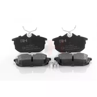 Jeu de 4 plaquettes de frein arrière GH OEM 30623264