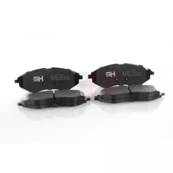 Jeu de 4 plaquettes de frein avant GH OEM 94566892