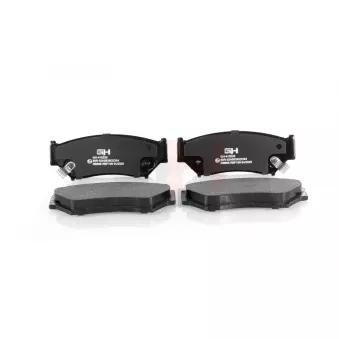 Jeu de 4 plaquettes de frein avant GH OEM 5520065D21000