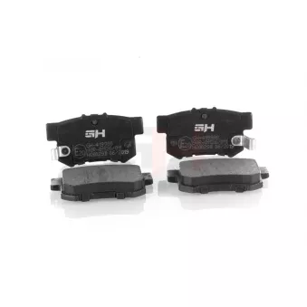 Jeu de 4 plaquettes de frein arrière GH OEM 06430S5AJ00