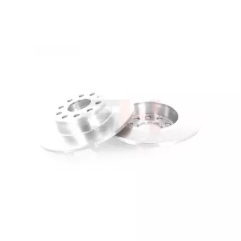 Jeu de 2 disques de frein arrière GH OEM 5Q0615601D